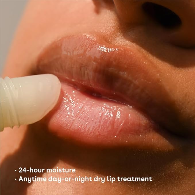 eos 24H Moisture Super Balm- Strawberry Sorbet, Lip Mask, Day or Night Lip Treatment, Made for Sensitive Skin, 0.35 fl oz