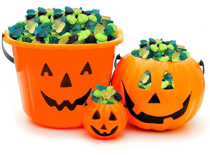 Fruidles Monster Gummy Halloween Candy, Trick-Or-Treat Creepy Party Bag Fillers, Non-GMO (2 Pounds)