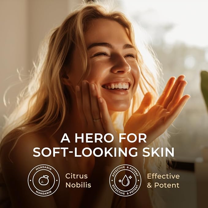 Gya Labs Mandarin Essential Oil - 0.34 Fl Oz - for Hair, Skin, Diffuser, Aromatherapy & DIY Candle Making Scent