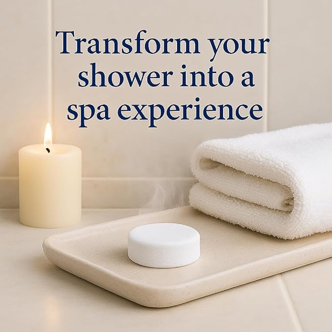 Shower Steamers Aromatherapy, 10Pack - 20g Each, Eucalyptus for Shower Steamer, Shower Bombs Aromatherapy, Self Care Gifts, Mothers Day Gift, Shower Steamers for Women and Men Sinus Relief