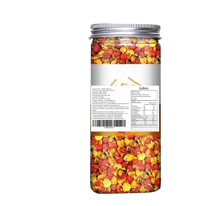 Albizia Flower 3.5OZ. Hehuan flower Teadried acacia flower HE HUAN HUA Loose Leaf Tea