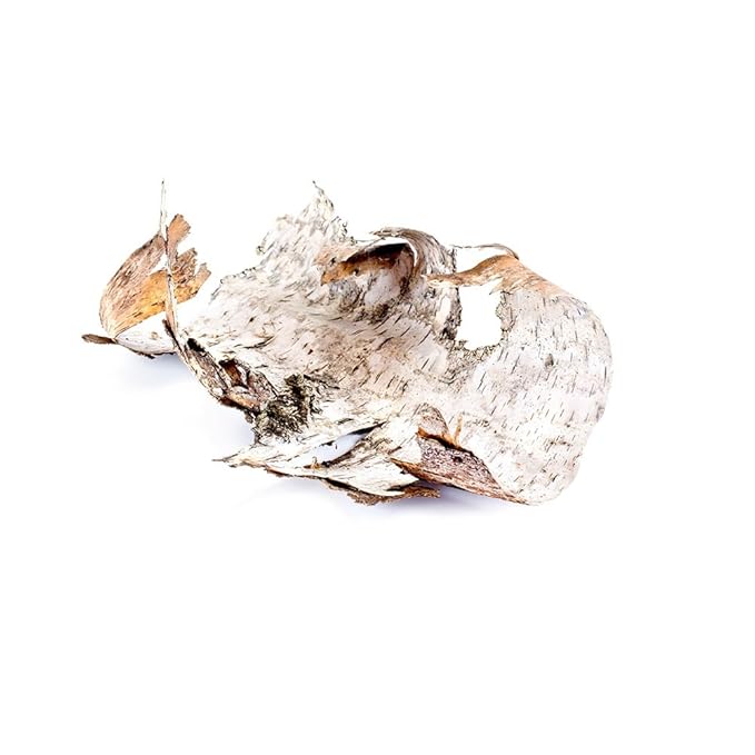 Biokoma Pure and Natural Birch Bark Dried Cut 100g (3.55oz) In Resealable Moisture Proof Pouch - Herbal Tea, No Additives, No Preservatives, Kosher