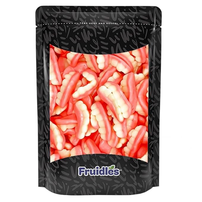 Gummi Teeth Candy, Delicious Fruit Flavors Gummies (13.2 Pounds)
