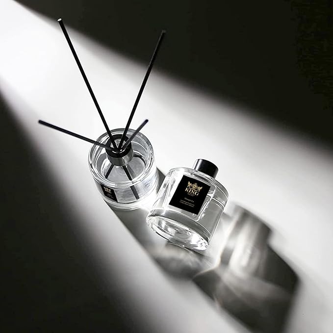 King of Scent Reed Diffuser & Oil Diffuser Sticks with Flower, Aromatherapy, Home & Kitchen Décor,Fragrance and Gifts… B0CHHBGTZQ (Shangri-La)