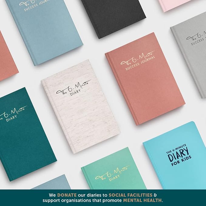 6-Minute Diary – 3-Million-User Gratitude Journal for Women with Prompts – Guided Self Care Journal Based on Positive Psychology – Daily Manifestation Journal for Self-Love & Mindfulness