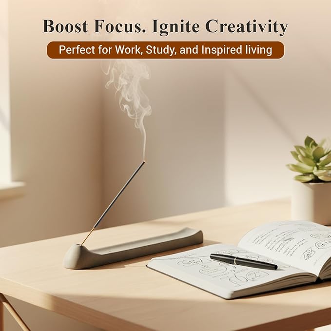 Tulasi Blunt Action Incense Sticks, 12 Packs, 144Pc, Long Lasting Fragrance, Natural Essential Oils Hand Rolled Incense Sticks for Aromatherapy, Relaxing, Yoga, Meditation, Prayer, Thanks Giving