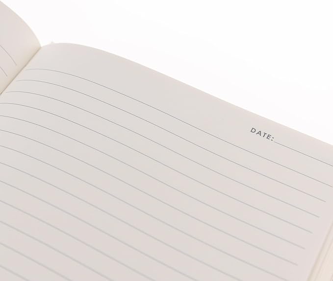 Graphique Hummingbird Vegan Leather Journal, Diary Notebook for Writing, 192 Lined Pages, La Petite Press Collection, 6” x 8”