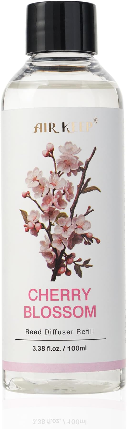 Airkeep Diffuser Oil Refill/Cherry Blossom/3.38oz（100ml/1 Pack/Scented Oil Refill for Diffuser Home Fragrance for Bedroom, Bathroom Office Home Decor