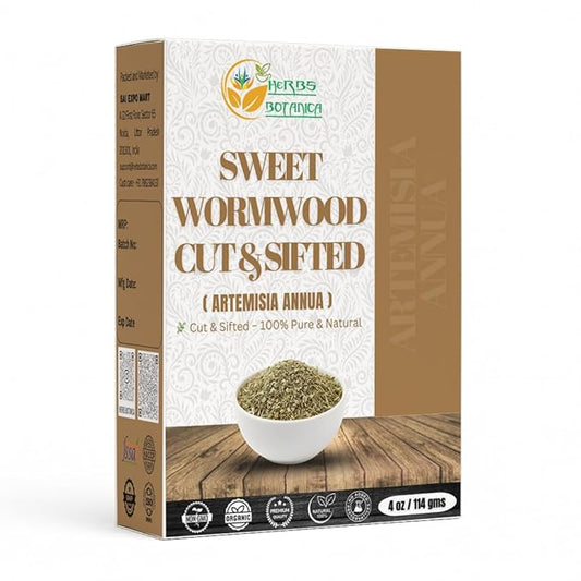 Herbs Botanica Sweet Wormwood Herb Tea Loose Leaf Artemisia Annua/Qinghao Sweet Annie Wormwood Loose Leaves Herbs Non GMO Dried 100% Guaranteed Authentic4 oz