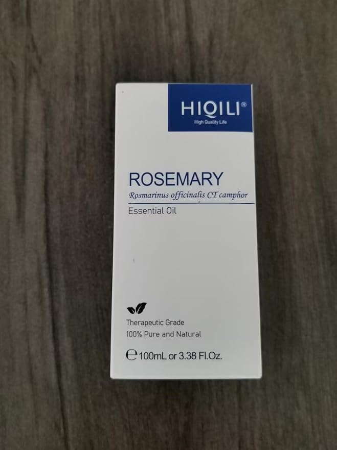 HIQILI Essential Oil for Diffuser (3.38 Fl Oz (Pack of 1), Rosemary)