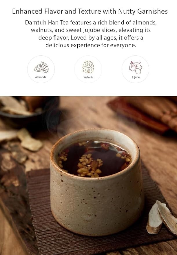 DAMTUH Korea Traditional Han Tea Herbal Tea single serve 15g x 40 sticks