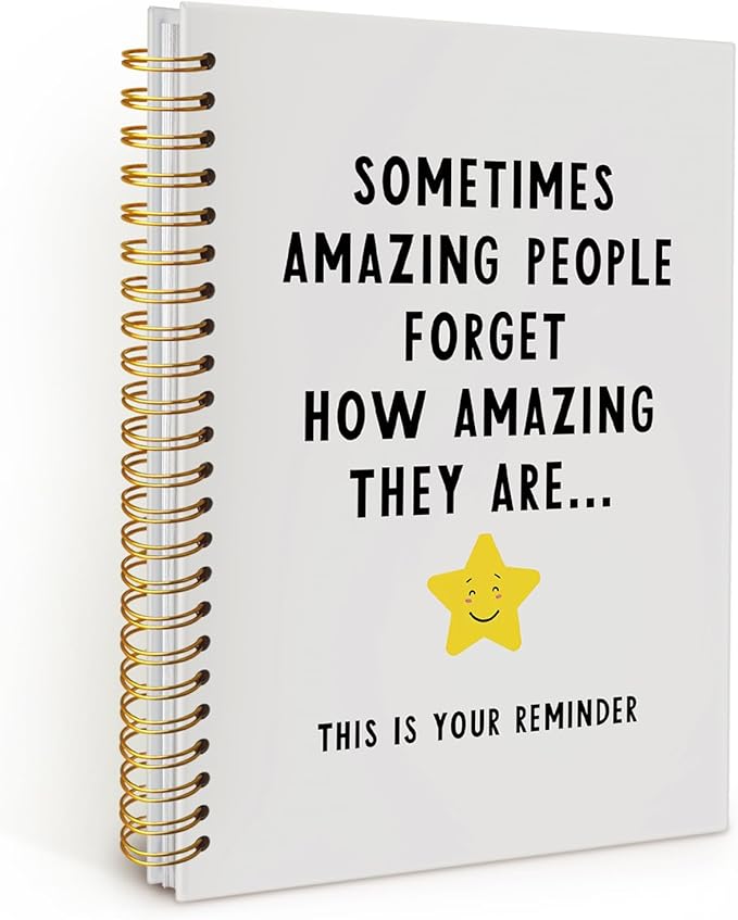 Inspirational Gift Appreciation Gifts for Coworkers, Thank You Gifts for Women Men Friends Staff, Motivational Notebook journal, Farewell Gifts for Coworkers 5.5x8.3