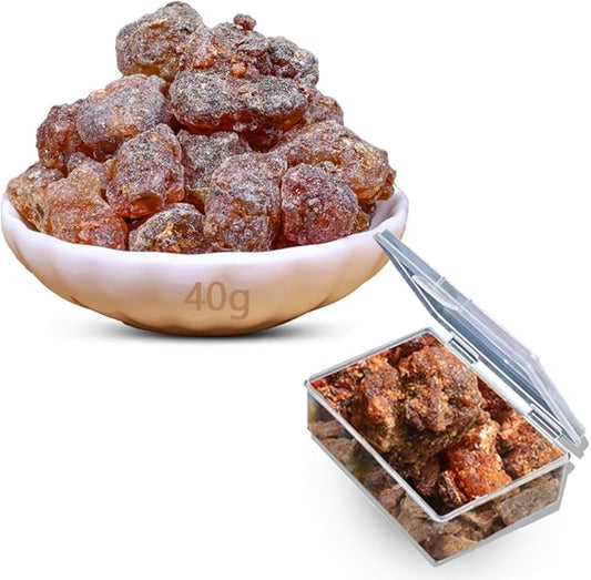 100% Natural Incense Resin - Organic Somalian Myrrh | Aromatherapy & Spiritual Practices | 40g/150g (40)