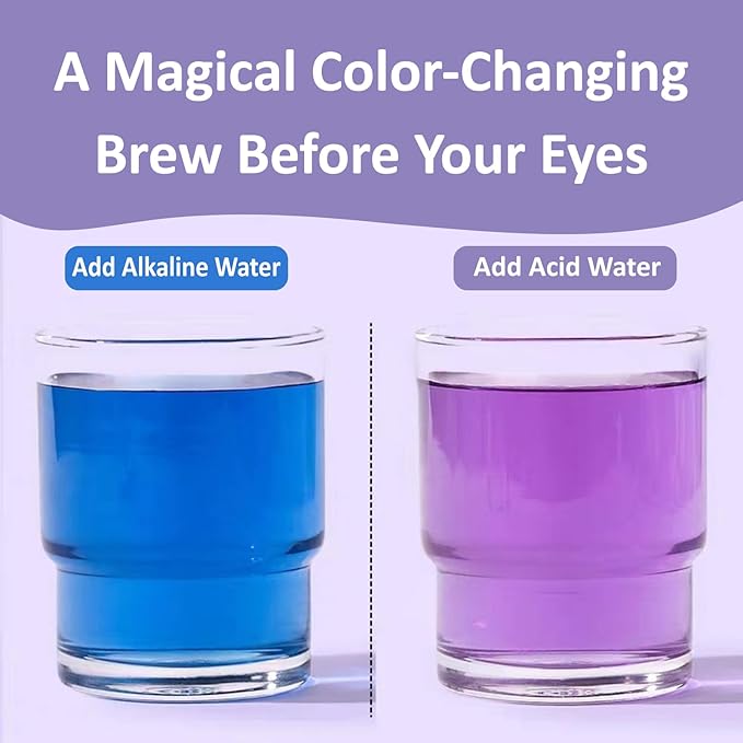 Ovikaso Tea, Butterfly Pea Flower Tea, 3.53 oz (300+ Cups), 100% Natural, Non-GMO, No Caffeine, Brew Hot or Iced tea, Baking, Cocktail, Herbal Tea