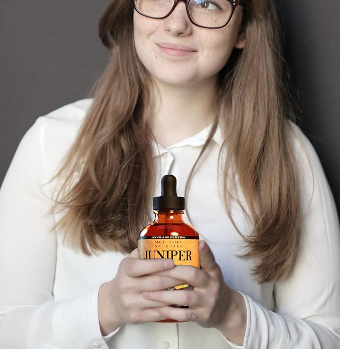 Juniper Berry Essential Oil (1 oz), Premium Therapeutic Grade, 100% Pure and Natural, Perfect for Aromatherapy, Diffuser, DIY by Mary Tylor Naturals