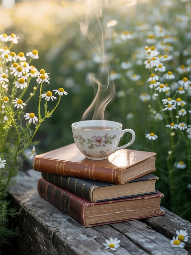 Goodwyn Chamomile Herbal Tea – 100 Count Tea Bags | Herbal Tea with Caffeine-Free Dried Chamomile Flowers & Real Petals | Plastic-Free Individually Wrapped Bags | Travel-Friendly | Aromatic, Soothing | Natural Indian Origin Tea