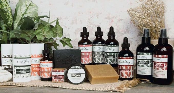 Earthley Wellness, Cough-B-Gone, Alcohol-Free Herbal Tincture for Kids & Adults (6 Months+), Cold and Cough Remedy, Soothes Sore Throats, Promotes Lung Health, and Detoxification (2oz, Kids)