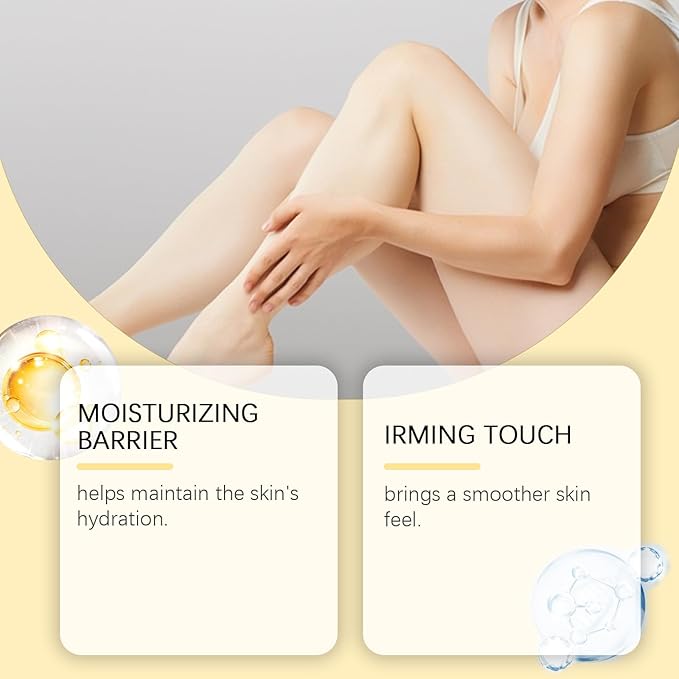 Champagne Lift Firming Body Cream, with Pink Pepperslim for Nourishes Skin Lift Firming Hydrating Cream (Vanilla)