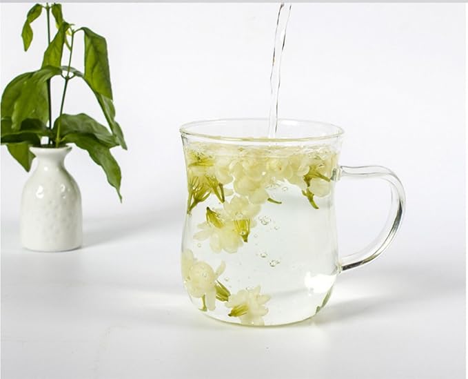 TooGet Fragrant Natural Pure Jasmine Buds Dried Jasmine Flowers Wholesale, Herbal Tea - 2 OZ