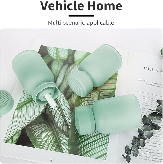 Diffuser Bottle - DIY Reed Diffuser - Essential Oils Container, 120ml, 3 Colors Available, 4.1 x 5.9 inches (green)