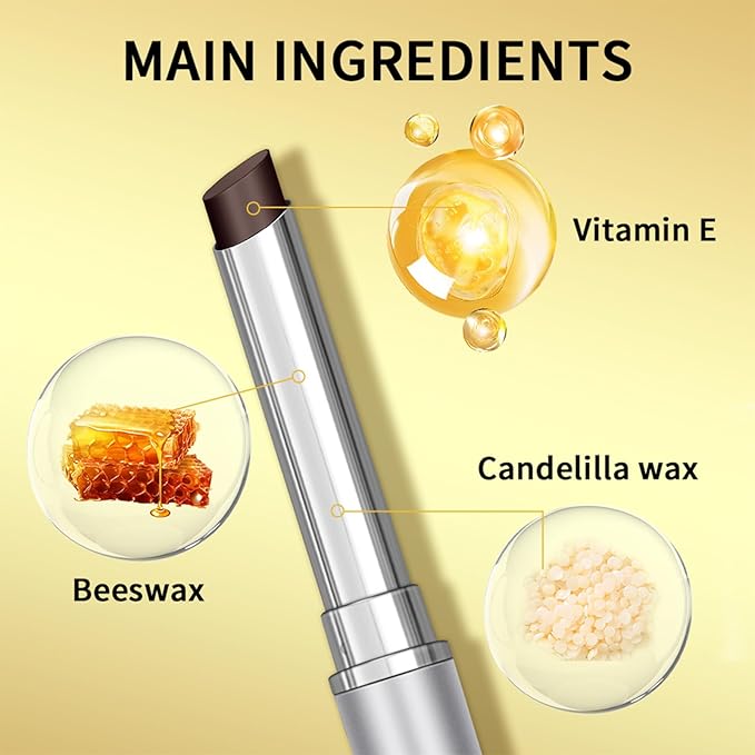 2Pcs Honey Noir Black Honey Lip Gloss, Deep Moisturizing Tinted Lip Balm, Nourishing honey Noir Lipstick, Black and Pink Lipgloss, Hydrating lipgloss for All Skin Tones