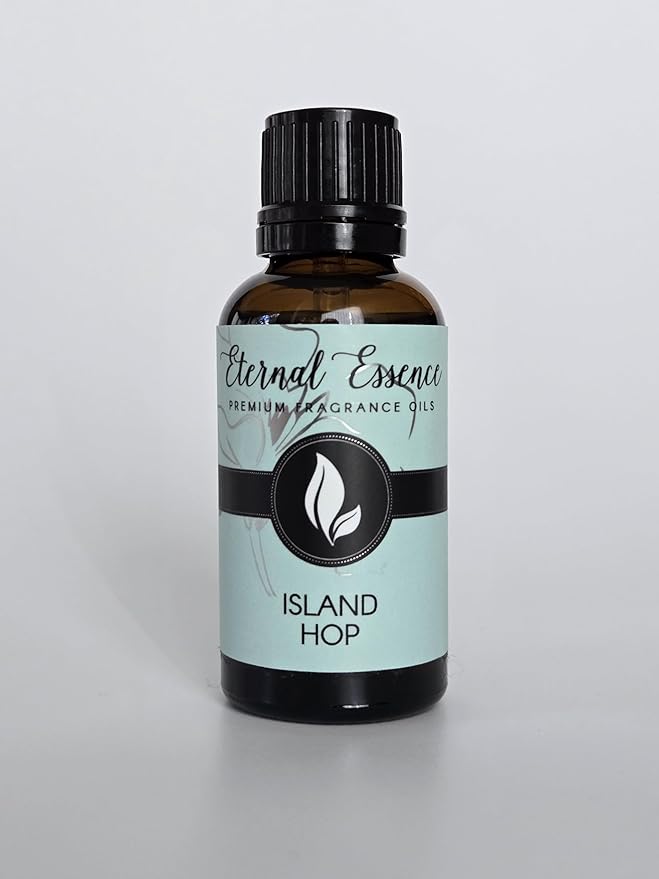 Eternal Essence Oils Island Hop 30ml Premium Fragrance Oil - for Candle, Soap Making, Aromatherapy, Diffusers, Home Care, & Humidifiers