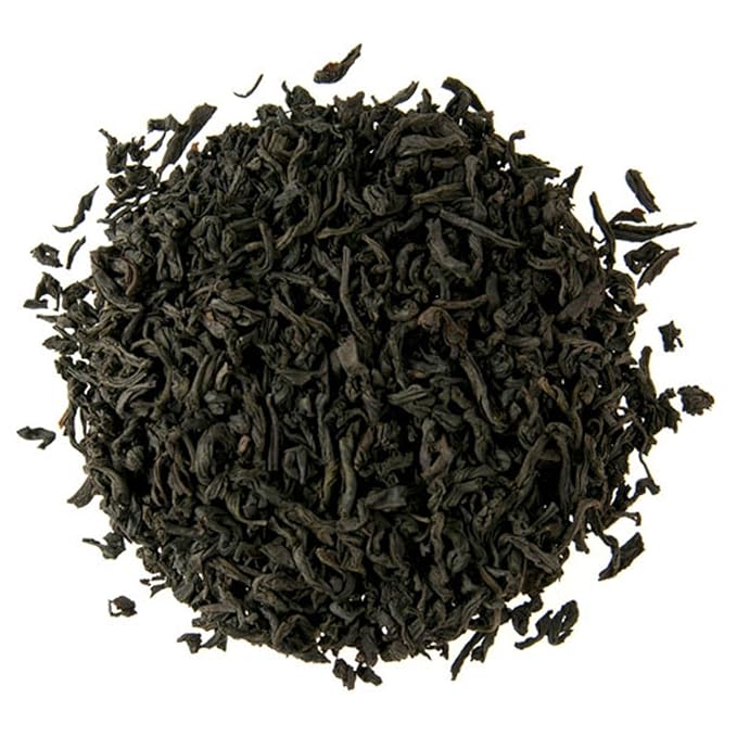 Lapsang Souchong China Black Tea Pouches - 4oz | Loose Leaf Smoky Black Tea | Bold Pine-Smoked Flavor | Premium Wuyi Mountains Tea | Unique Traditional Chinese Brew
