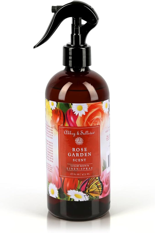 Abbey & Sullivan Linen Spray, Rose Garden, 16 oz.