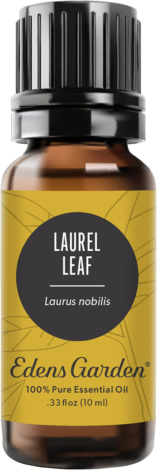 Edens Garden Laurel Leaf Essential Oil- 100% Pure Premium Grade, Undiluted, Natural, Therapeutic, Aromatherapy, The Best for Diffuser, Skin, Candle, Humidifiers 10 ml (.33 fl oz)