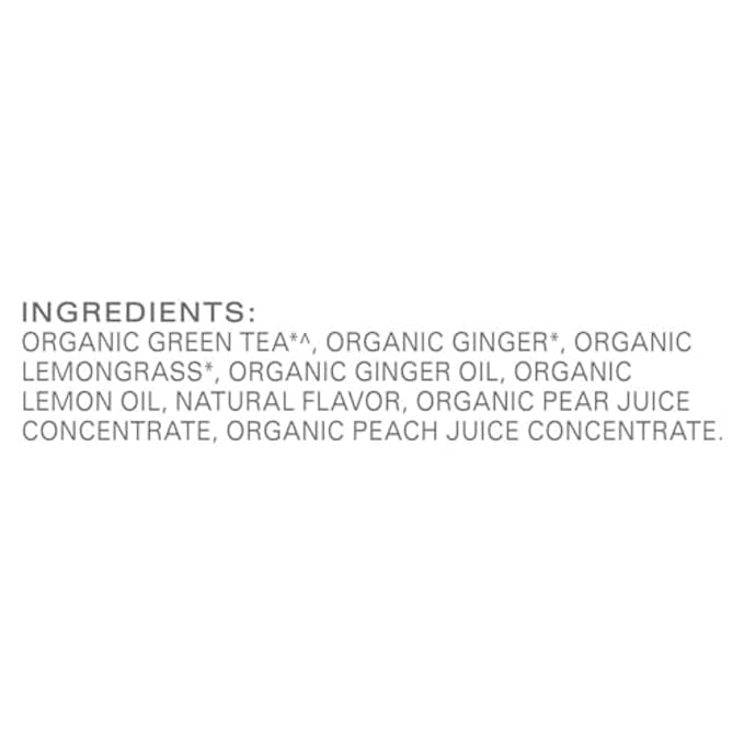 TAZO Organic Green Tea, Green Ginger, 96 Total Tea Bags (16ct - Pack of 6)