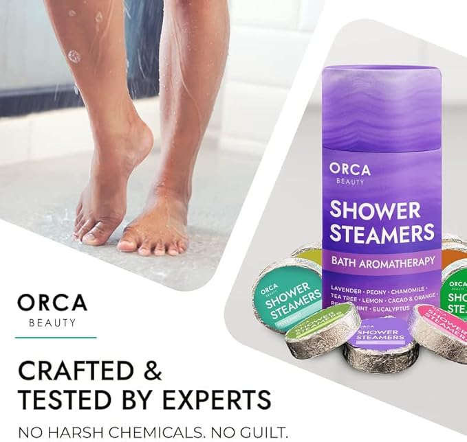 Shower Steamers Aromatherapy - Relaxation Gifts for Women, Shower Bombs, Unique Spa Gifts Shower Tablets, Stocking Stuffers for Women & Men (Variety Pack Scent 8PC)