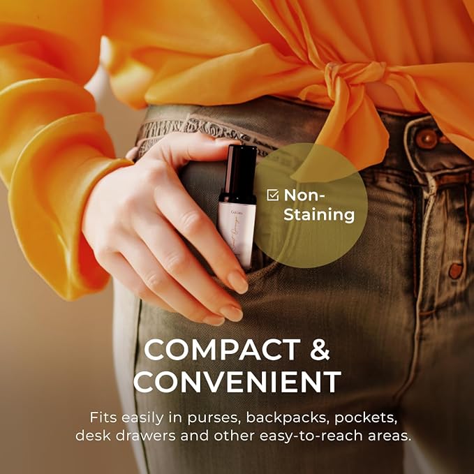 Gya Labs Sweet Orange Essential Oil Roll On - 0.34 Fl Oz - Travel Size Roller for Camping, Skin, Aromatherapy Relief, Convenience