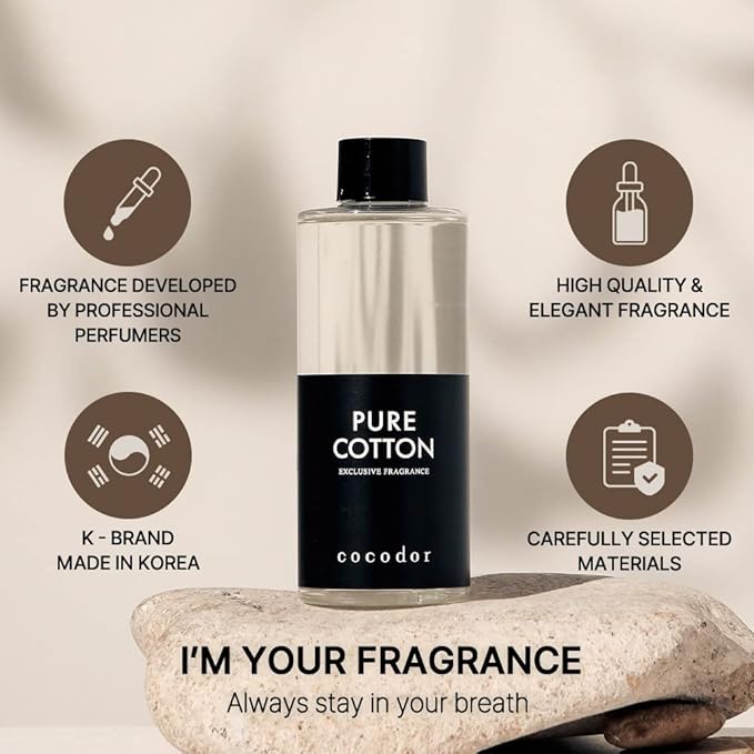 COCODOR Reed Diffuser Oil Refill/Lemon Eucalyptus /6.7oz / 1 Pack/Aromatherapy, Home Fragrance, Scented Oils, Oils for Reed Diffuser, Bathroom Home Decor