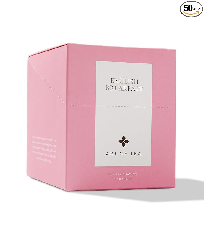 Art of Tea | Organic English Breakfast Tea (12 Count)
