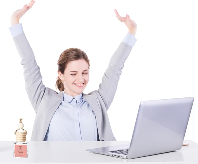 2Pack Plum Jum Scented Automotive Air Freshener Set, Car Accessories Decoration Hanging Scented Car Diffuser for Men Women Best Gifts