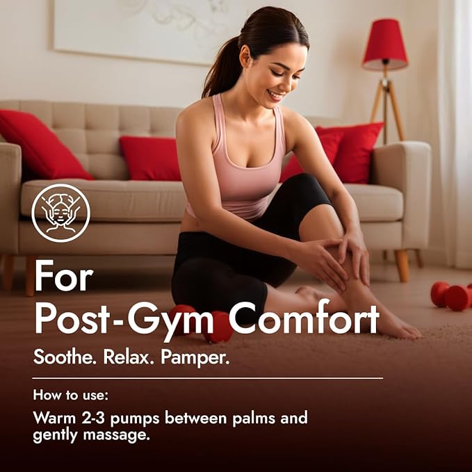 H'ana Relaxing Massage Oil - 6.76 Fl Oz - 100% Pure Natural for Vanilla Body Spa Quality, Calming, Sore Muscle Massage Oil with Moisturizing - Men and Women