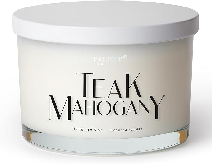 Scented Candles for Home - Large 3 Wick Jar Candles - Natural Soy Wax Candles Gifts for Women & Men - Aromatherapy Aesthetic Candles