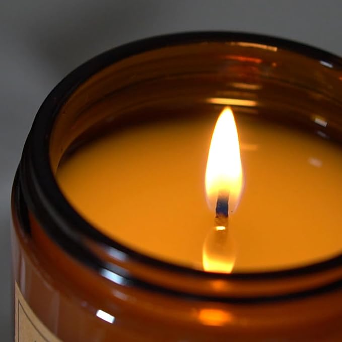 Lavender Eucalyptus Candles for Home Scented - Aromatherapy Candles for Women Relaxation Anxiety Stress Relief Claming Candles Gifts for Birthday Christmas Soy Wax Candle (2pk | 16oz)