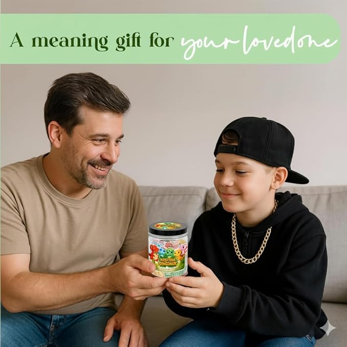 Positive Dinosaur Jar with 60 Daily Affirmation Cards, Emotional Support Dinosaur, Dinosaur Gift, Dinosaur Gifts For Women, Dinosaur Gift For Adults, Dinosaur Gifts For Teen Girls