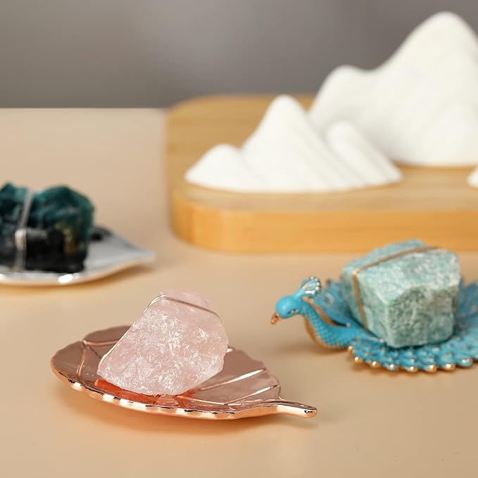 Ckakra Solfeggio Tuning Fork with Natural Crystals Kit, Meditation & Relaxation gift for women, Calming Tools,852Hz Solfeggio Frequency Third Eye Chakra