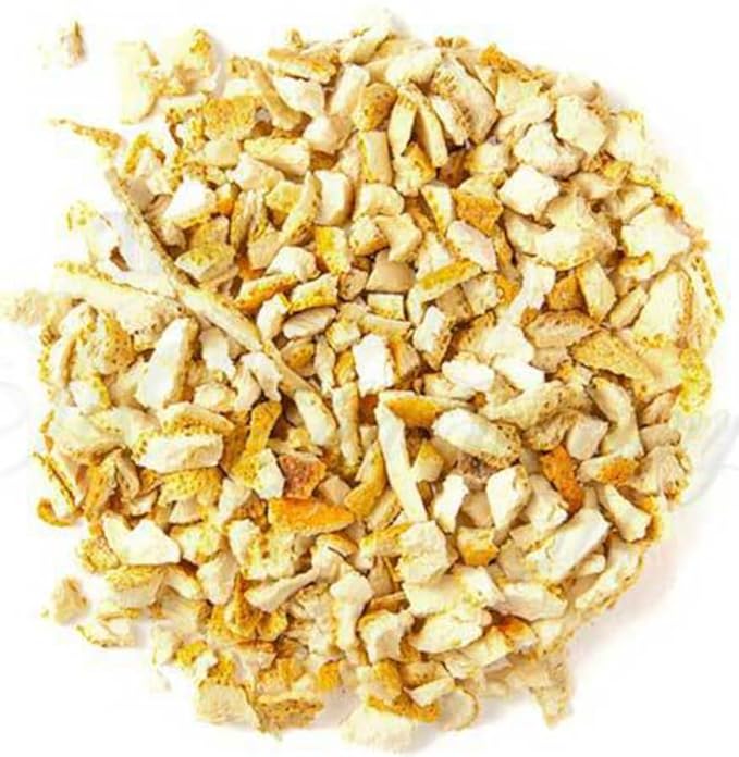 Denise's Fine Tea, Air Dried Sweet Orange Peel, Herbal Tea, Caffeine-Free Fruit, Loose, Kosher, Vegan (100g)