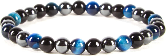 Cherry Tree Collection - Small, Medium, Large Sizes - Gemstone Beaded Bracelets For Women and Men - 6mm Round Beads