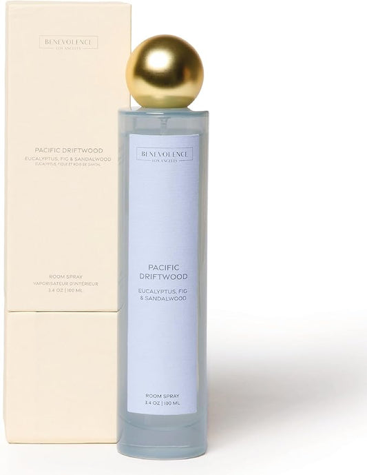 Eucalyptus & Sandalwood Room Spray - Benevolence LA Air Freshener & Fabric Freshener Spray for Home & Linen