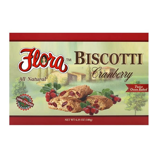 Flora Biscotti Cookies (Cranberry)