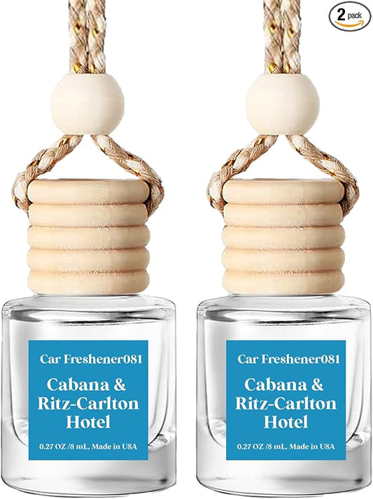 Car Air Freshener Hanging,Cute Air Diffuser for Car, Long Lasting Car Air Fresheners, Car Fresheners for Women, Made in USA(2 Pack)