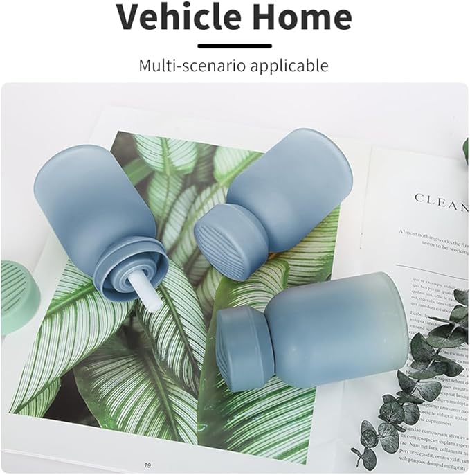 Diffuser Bottle - DIY Reed Diffuser - Essential Oils Container, 120ml, 3 Colors Available, 4.1 x 5.9 inches (blue)