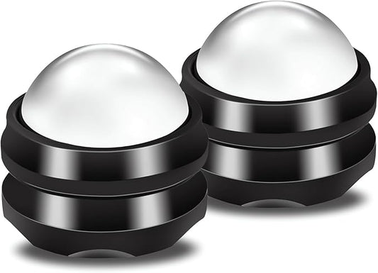 2-Pack Cryosphere Cold Massage Roller Ball,Manual Massage Ball for Heat and Ice Therapy,Self Massage Tool for Reliefs Muscle Pain,Decrease Inflammation,Reduces Stress¡­