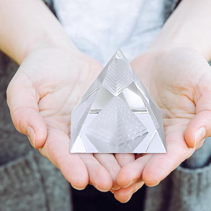 Crystals and Healing Stones, 21 Pcs Healing Crystals Set, 7 Chakra Crystal Stones Set Real Natural Raw Selenite Pyramid Reiki Energy Meditation Chakra Kit with Wooden Box, Crystal Gifts Set for Women