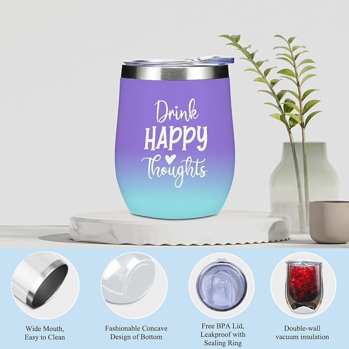Encourangement Inspirational Birthday Gifts for Women, Friendship Thank You Gifts for Women, Mom Friends Sister Christmas Wine Tumbler Makeup Bag Scented Candle Bracelet Basket