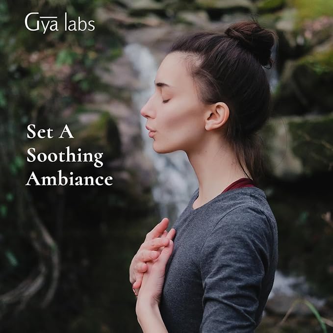 Gya Labs Mindful Meditation Essential Oil Blend - 100% Pure Natural Undiluted Meditation Essential Oil - Grounding & Relaxing (0.34 Fl Oz)